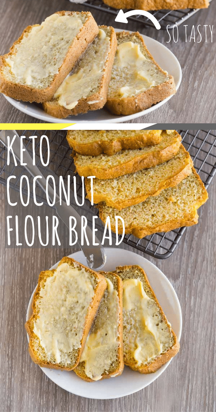 Coconut And Almond Flour Bread Recipe
 Keto Coconut Bread Nut Free Gluten Free and Low Carb Recipe