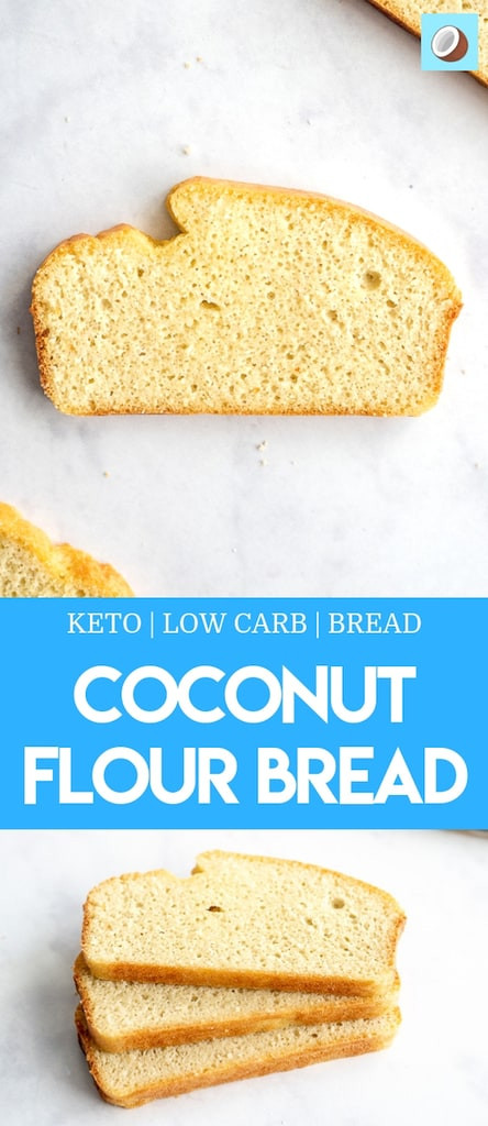 Coconut Bread Keto
 Keto Coconut Bread Nut Free Gluten Free and Low Carb Recipe