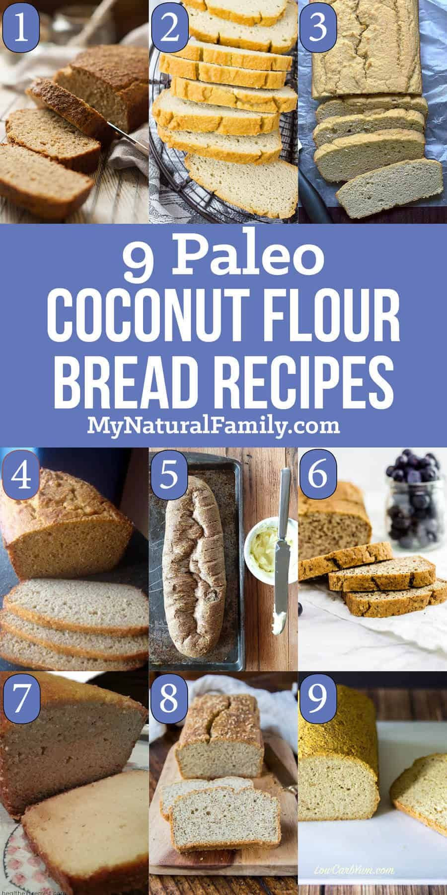 Coconut Flour Bread Machine
 Paleo coconut flour bread Recipe