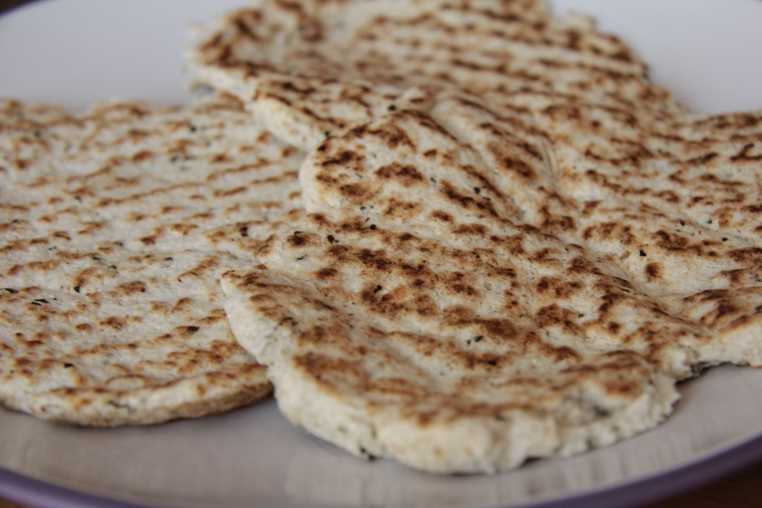 Coconut Flour Psyllium Husk Bread
 Coconut Flour & Psyllium Flatbread