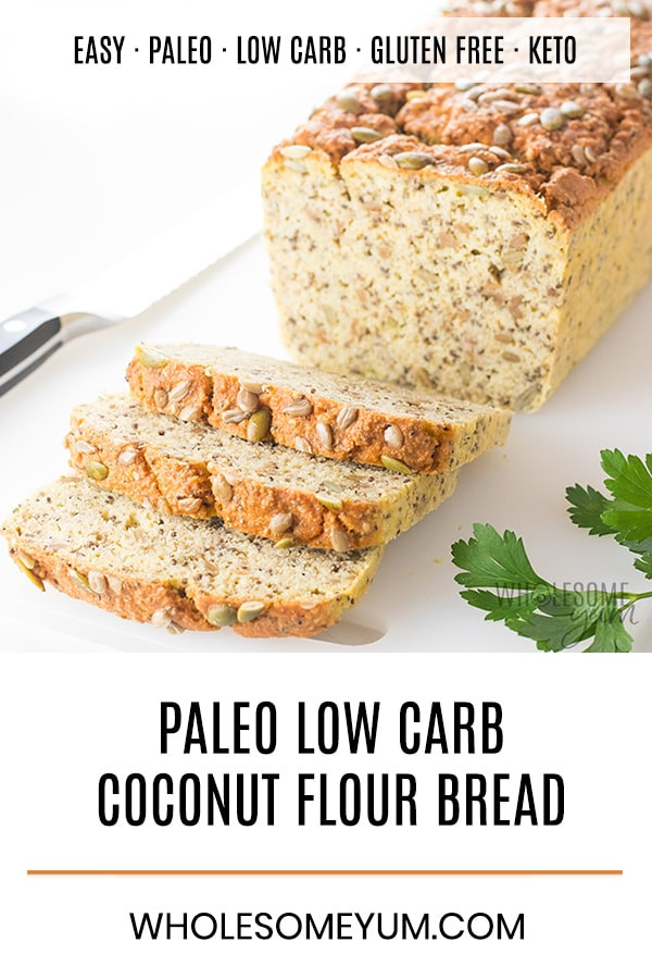 Coconut Flour Recipes Low Carb Bread
 Keto Low Carb Coconut Flour Bread Recipe