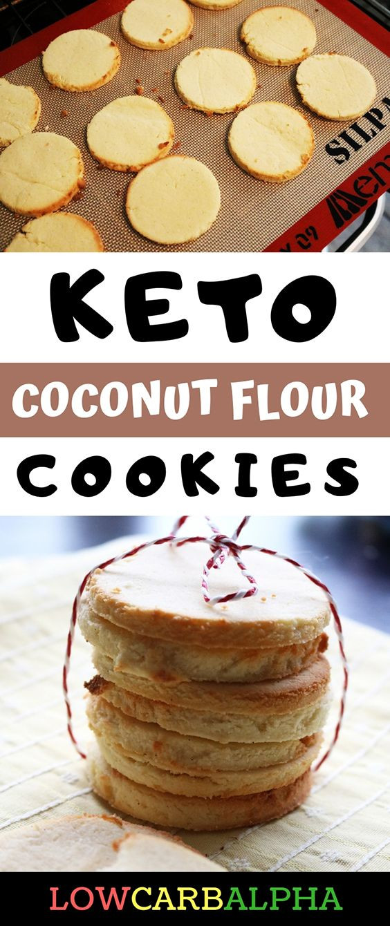 Coconut Flour Recipes Low Carb Keto
 Low Carb Coconut Flour Cookies