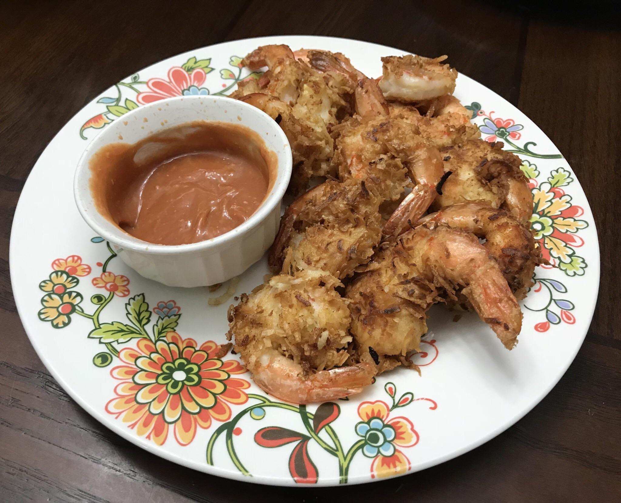 Coconut Shrimp Keto
 Coconut Shrimp with Keto Cocktail Sauce ketorecipes