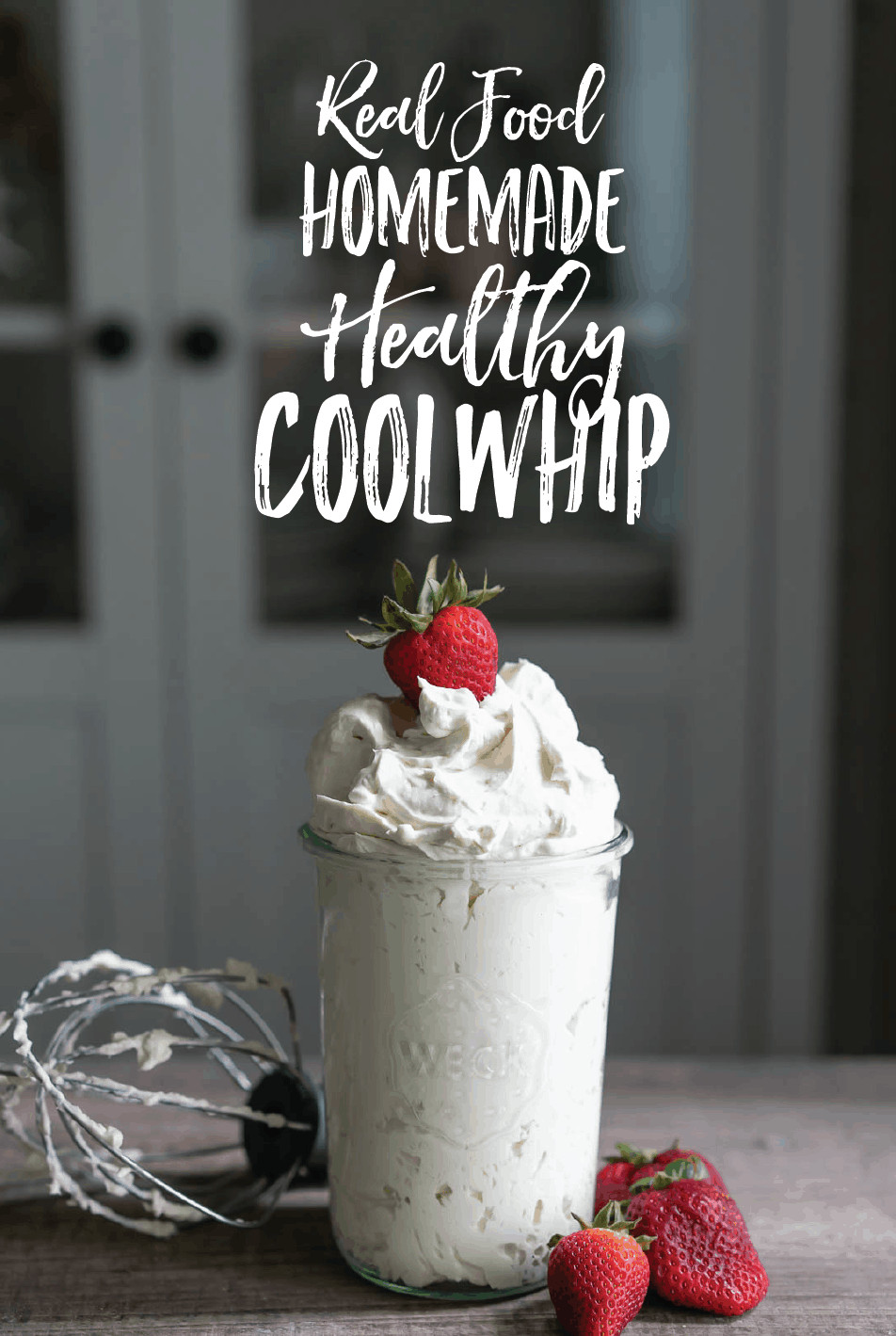 Cool Whip Keto Dessert
 Homemade Healthy Cool Whip Real Food with Low Carb