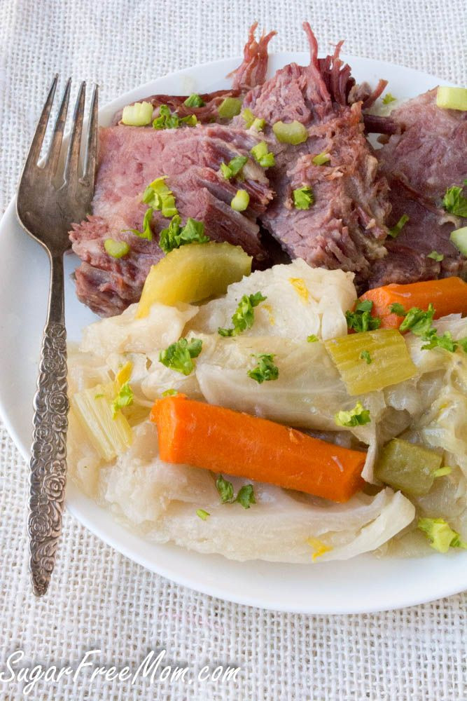 Corned Beef And Cabbage Crock Pot Keto
 Instant Pot Low Carb Corned Beef and Cabbage