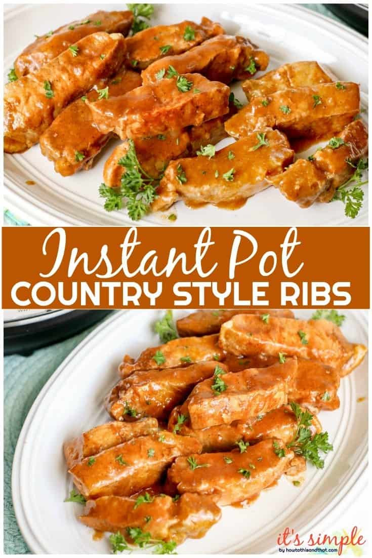 Country Style Ribs In Crock Pot Keto
 Keto Country Style Ribs TENDER Juicy Keto Insant Pot Ribs