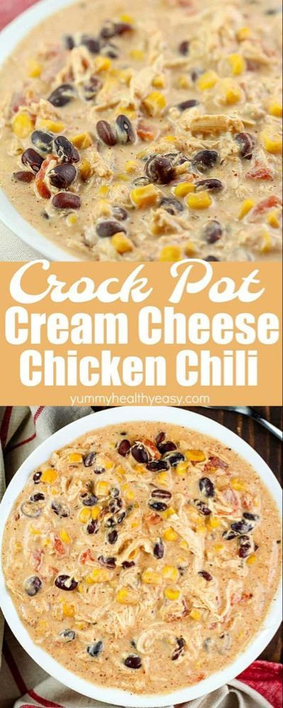 Cream Cheese Chicken Crock Pot Keto
 Easy Crock Pot Cream Cheese Chicken Chili crockpotmeals