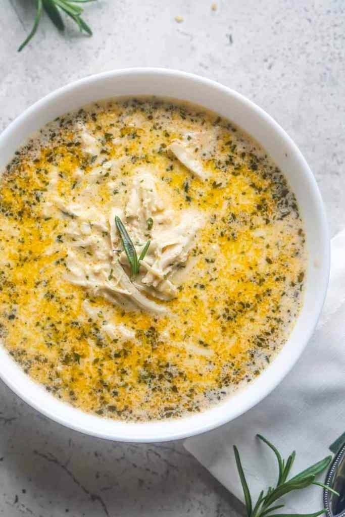 Creamy Garlic Chicken Keto
 Creamy Garlic Chicken Soup [Recipe] KETOGASM