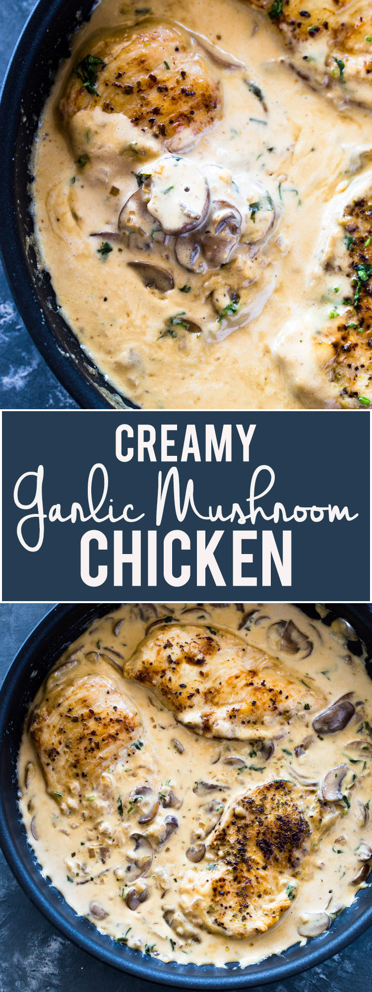 Creamy Garlic Chicken Keto
 Creamy Garlic Parmesan Mushroom Chicken Low Carb Keto