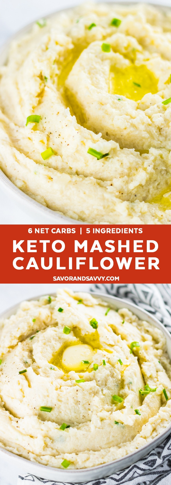 Creamy Mashed Cauliflower Keto
 Keto Mashed Cauliflower Recipe