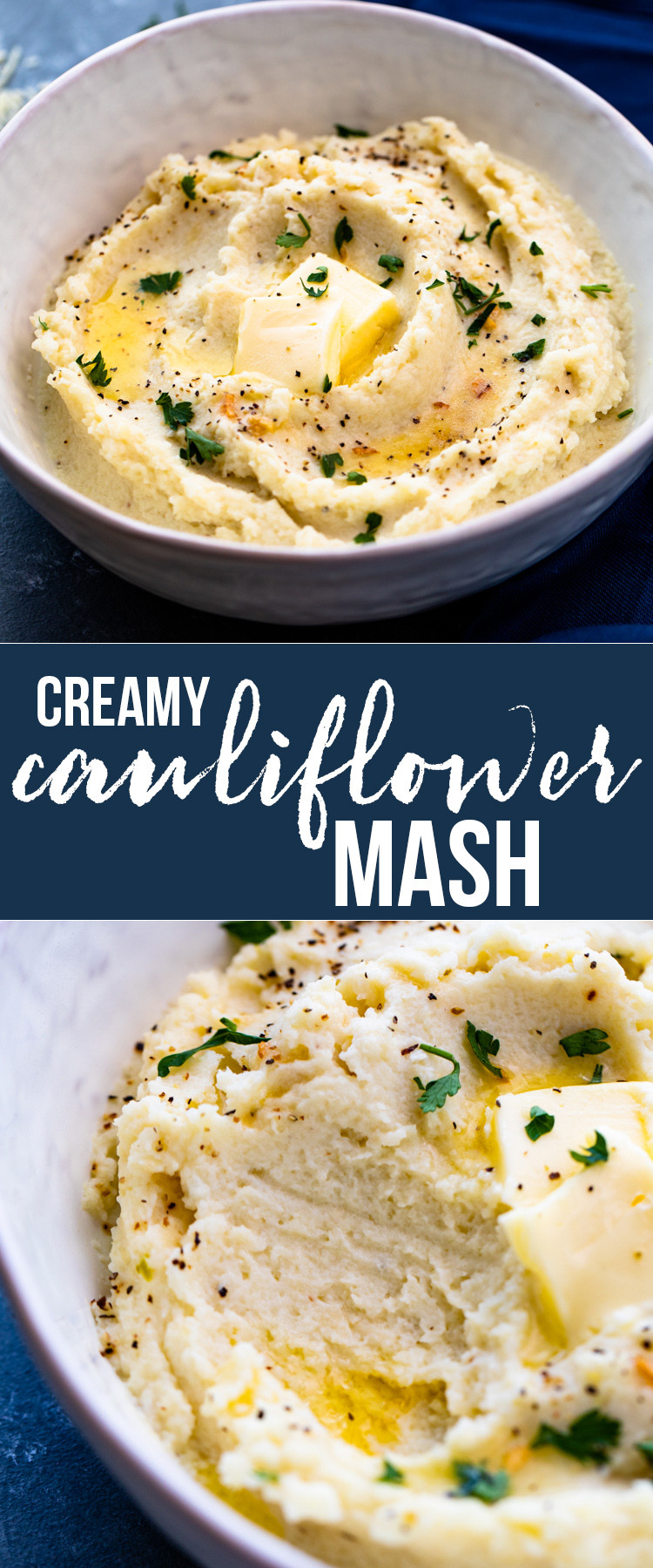 Creamy Mashed Cauliflower Keto
 The Best Creamy Mashed Cauliflower Low carb Keto