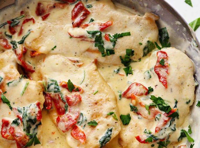 Creamy Tuscan Chicken Keto
 30 Keto Chicken Recipes You ve Never Tried PureWow