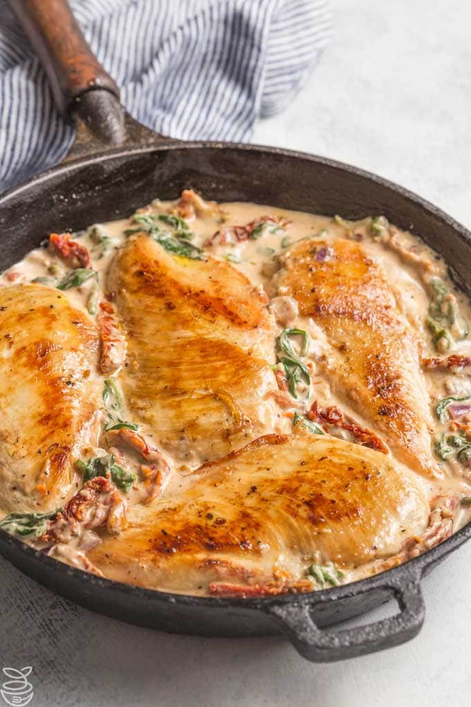 Creamy Tuscan Chicken Keto
 Keto Low Carb Creamy Tuscan Chicken Noshtastic