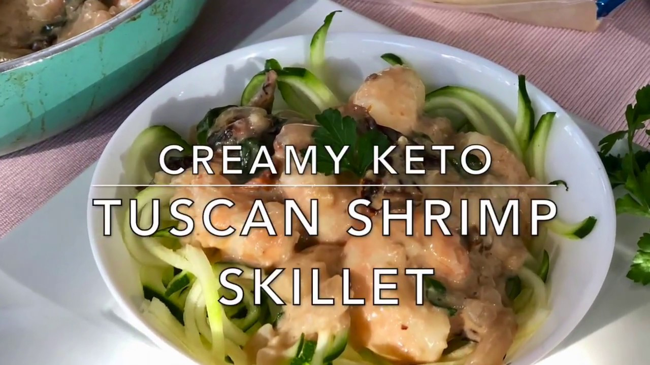 Creamy Tuscan Shrimp Keto
 Creamy Keto Tuscan Shrimp Skillet