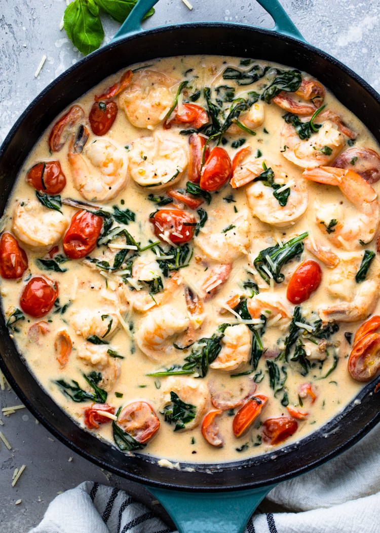 Creamy Tuscan Shrimp Keto
 Creamy Tuscan Shrimp Keto friendly