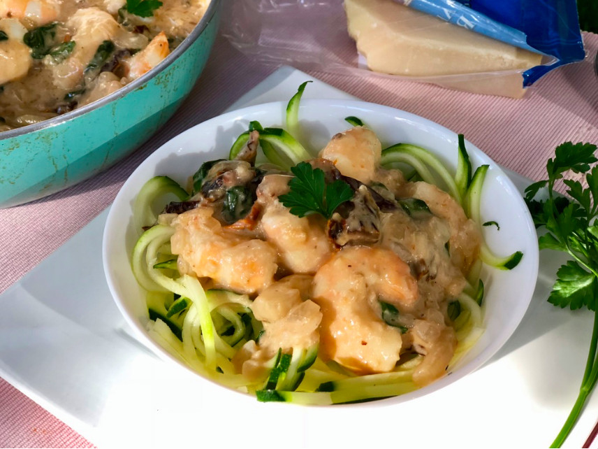 Creamy Tuscan Shrimp Keto
 Creamy Keto Tuscan Shrimp Skillet 4U Fitness