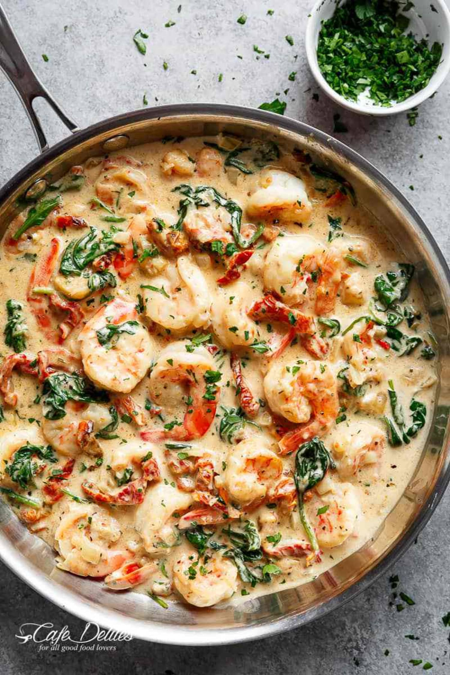 Creamy Tuscan Shrimp Keto
 Creamy Garlic Butter Tuscan Shrimp Cafe Delites