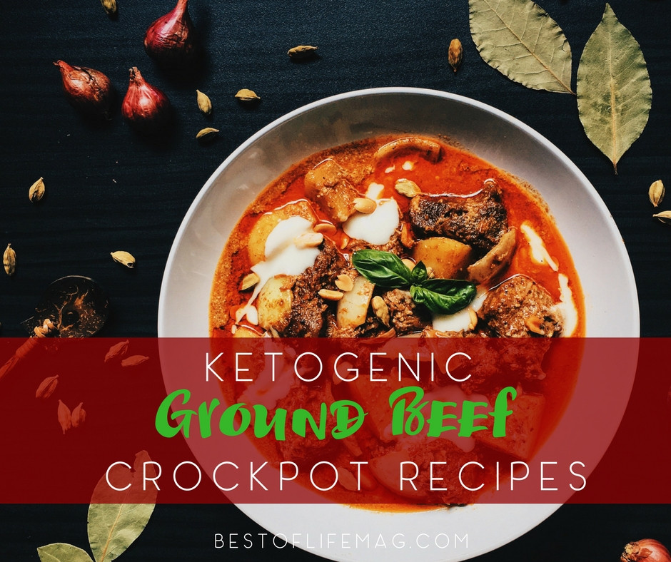 Crock Pot Keto Beef
 Keto Ground Beef Crockpot Recipes