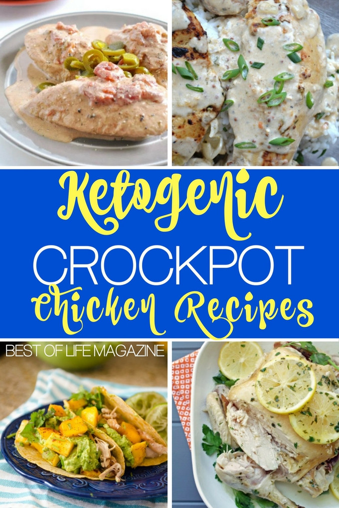 Crock Pot Keto Chicken Low Carb
 Crockpot Keto Chicken Recipes