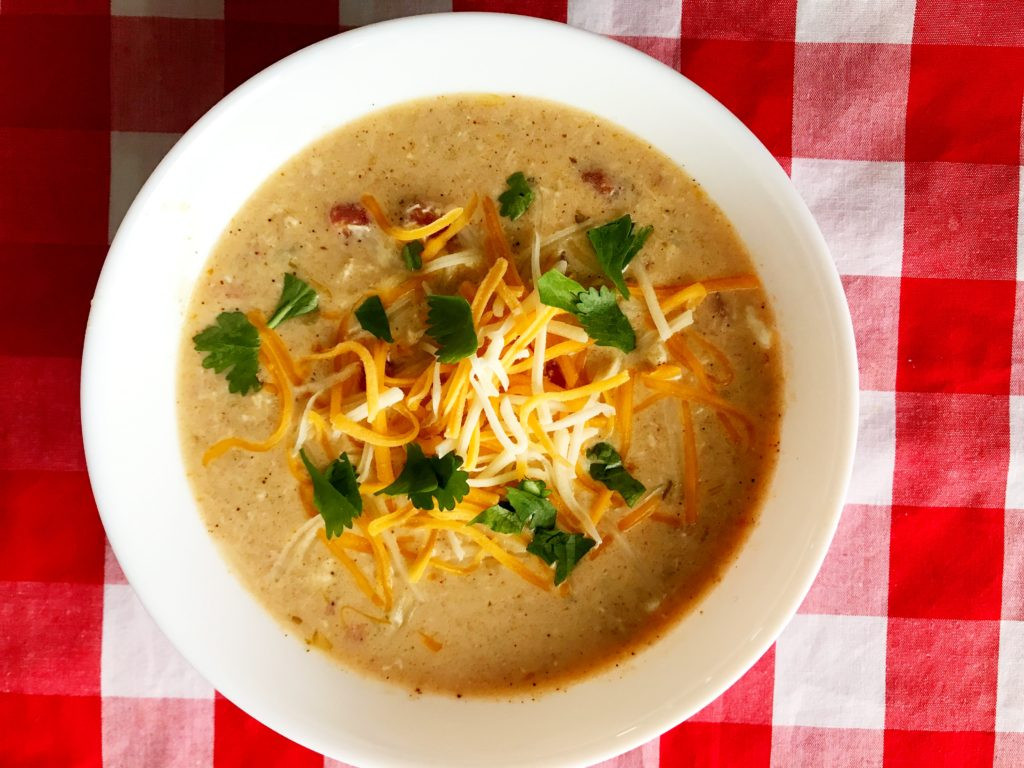 Crock Pot Keto Chicken Soup
 Crock Pot Keto Queso Chicken Soup