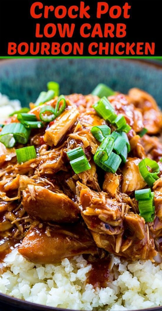 Crock Pot Keto Low Carb
 Crock Pot Low Carb Bourbon Chicken keto