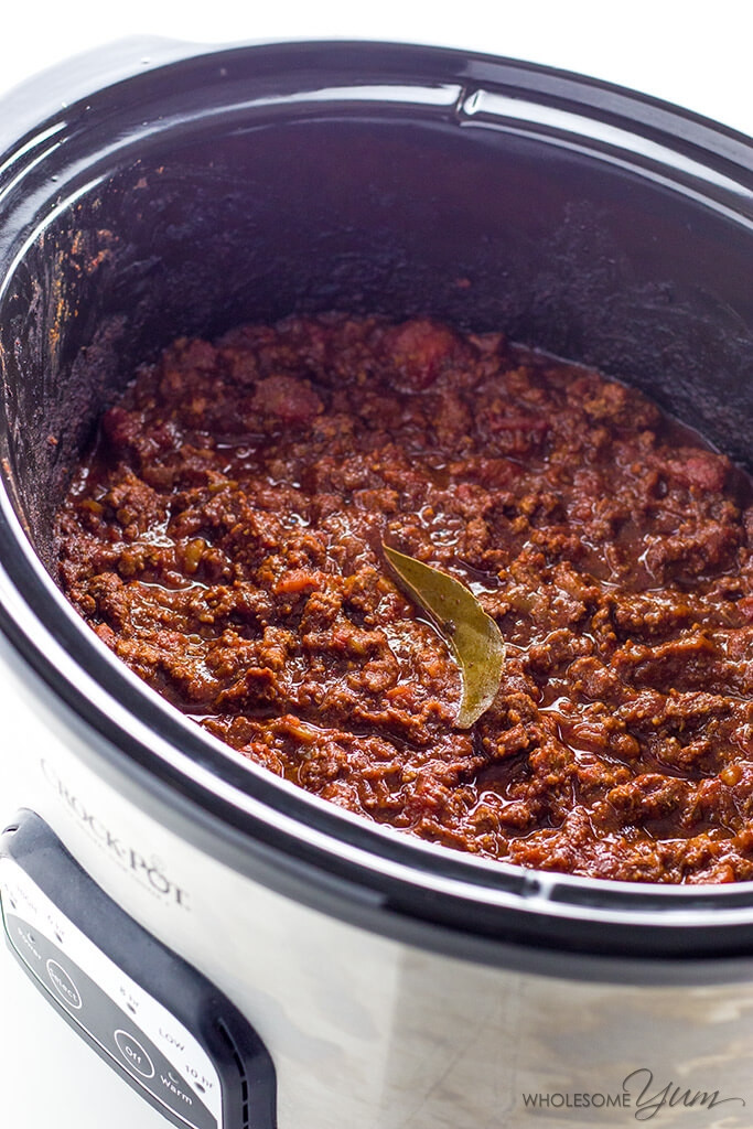 Crock Pot Keto Recipes Low Carb
 Keto Low Carb Chili Recipe Crock Pot or Instant Pot Paleo