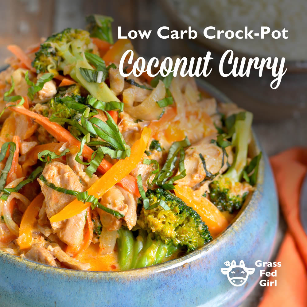 Crock Pot Keto Recipes Low Carb
 Low carb keto paleo slow cooker chicken curry
