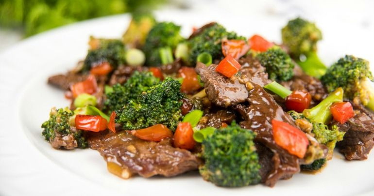 Crockpot Keto Beef And Broccoli
 Broccoli and beef stir fry