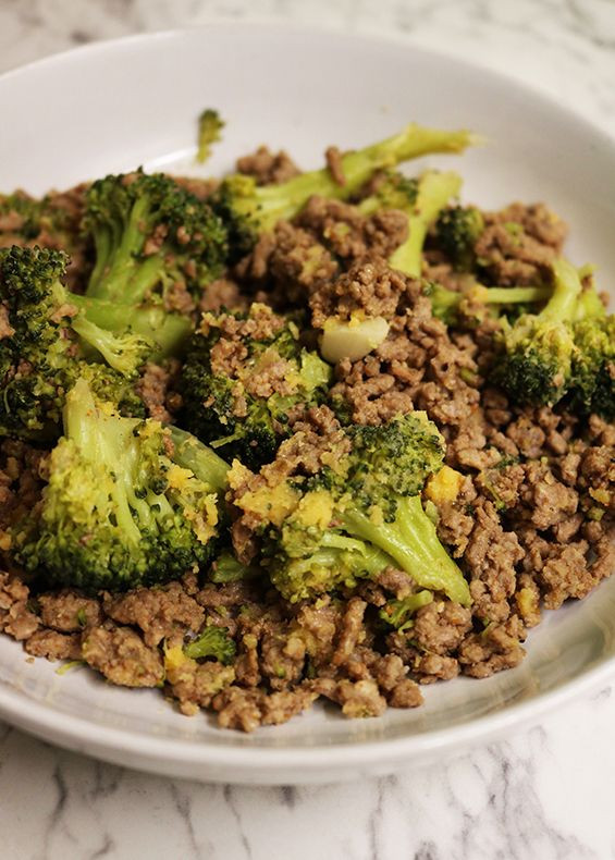 Crockpot Keto Beef And Broccoli
 Crockpot Keto Ground Beef & Broccoli