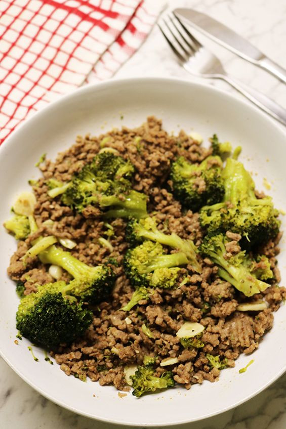 Crockpot Keto Beef And Broccoli
 Crockpot Keto Ground Beef & Broccoli