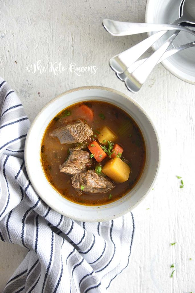 Crockpot Keto Beef Stew
 The Best Keto Beef Stew Crockpot Recipe The Keto Queens