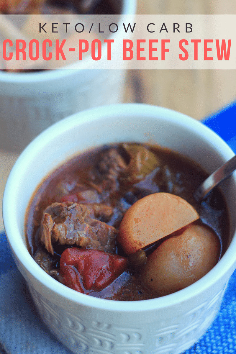 Crockpot Keto Beef Stew
 Crock Pot Beef Stew Keto Low Carb