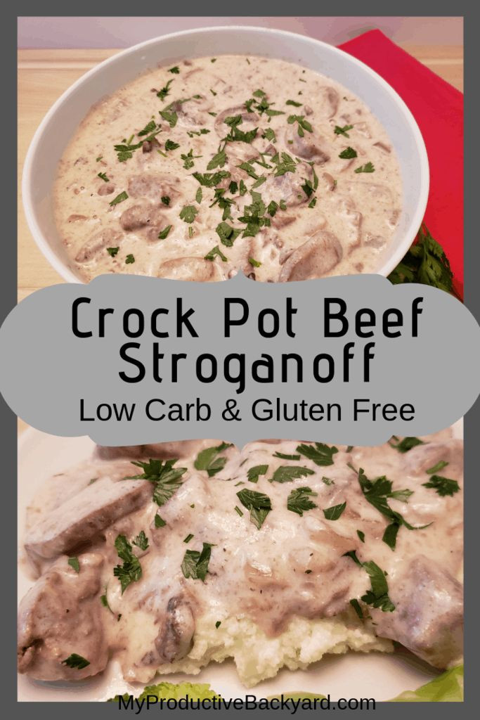 Crockpot Keto Beef Stroganoff
 Low Carb Crock Pot Beef Stroganoff Recipe