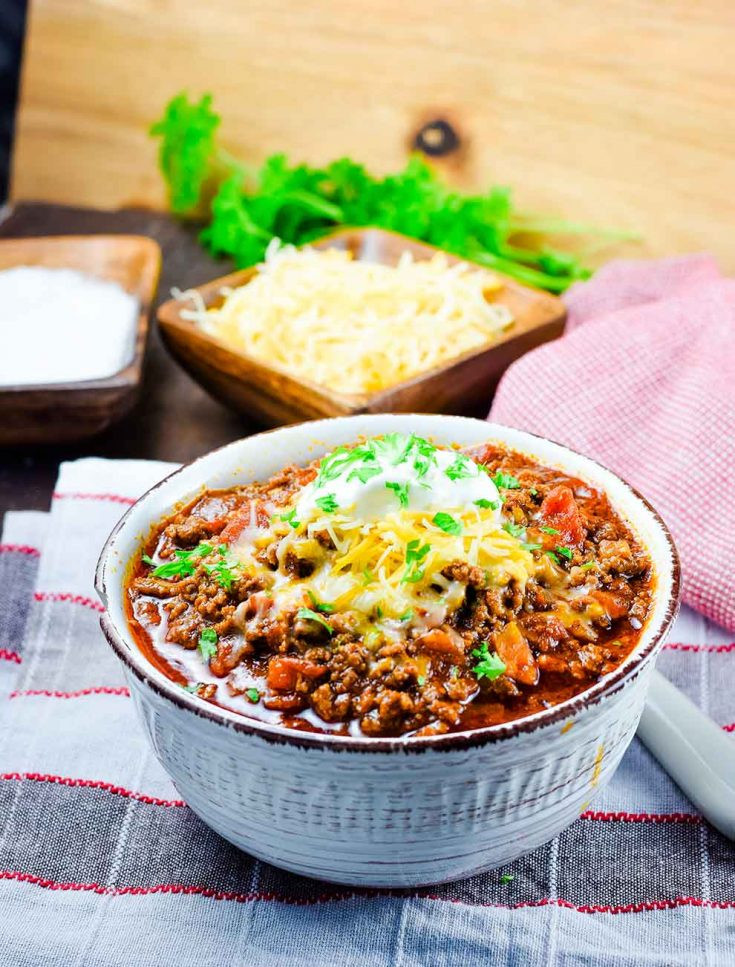 Crockpot Keto Low Carb
 Keto Low Carb Beef Chili Instant Pot or Crock Pot Recipe