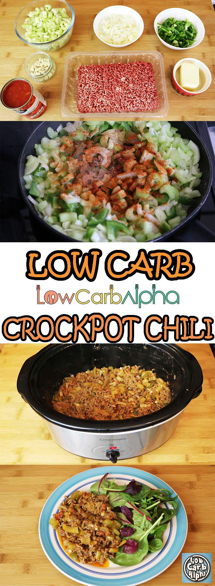 Crockpot Keto Recipes Low Carb
 Low Carb Crockpot Chili Recipe