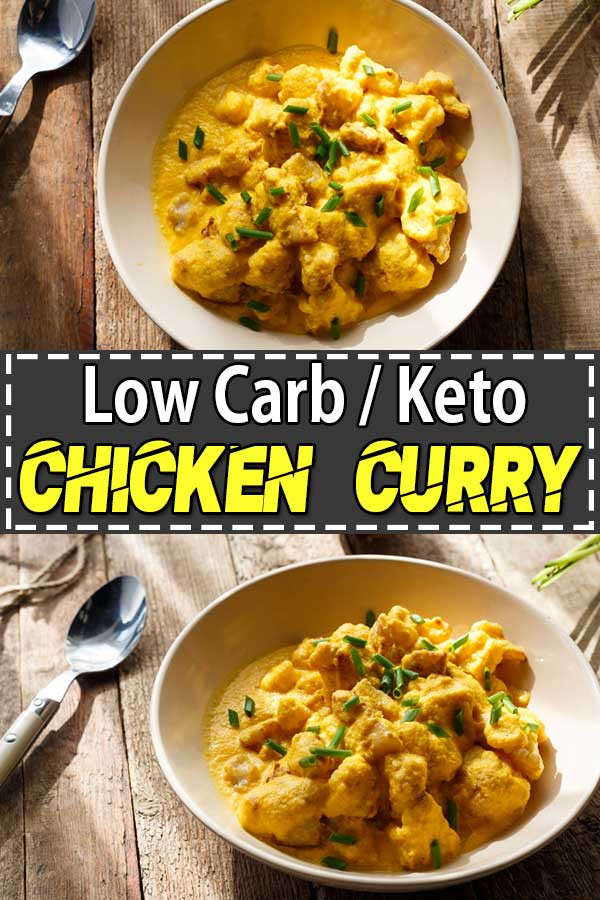 Curry Chicken Keto
 Keto Chicken Curry Creamy Low Carb Chicken Curry