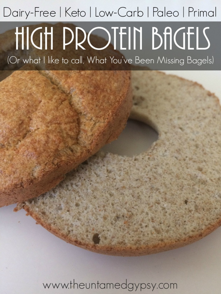 Dairy Free Keto Bagel Recipe
 High Protein WYBM Bagel Donut Recipe