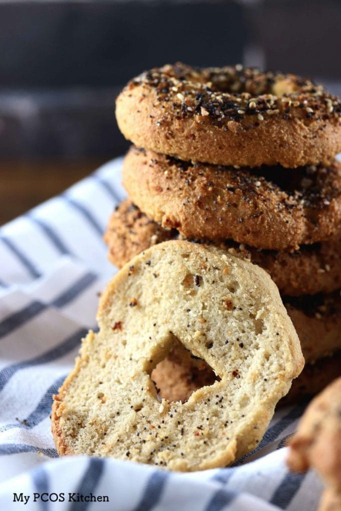 Dairy Free Keto Bagels
 Dairy free Keto Bagels Gluten free Low Carb My PCOS