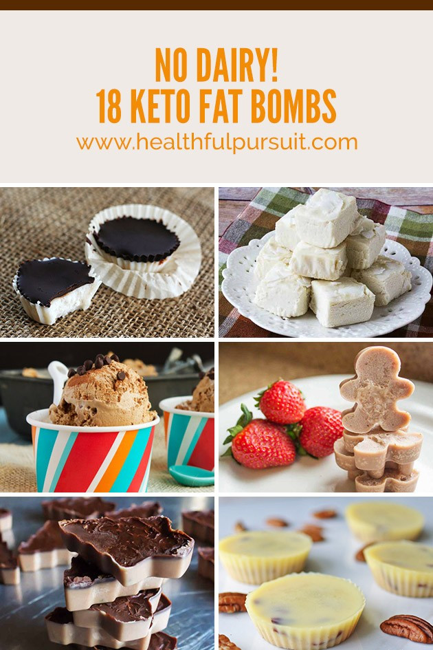 Dairy Free Keto Bombs
 No Dairy 18 Dairy free Keto Fat Bombs