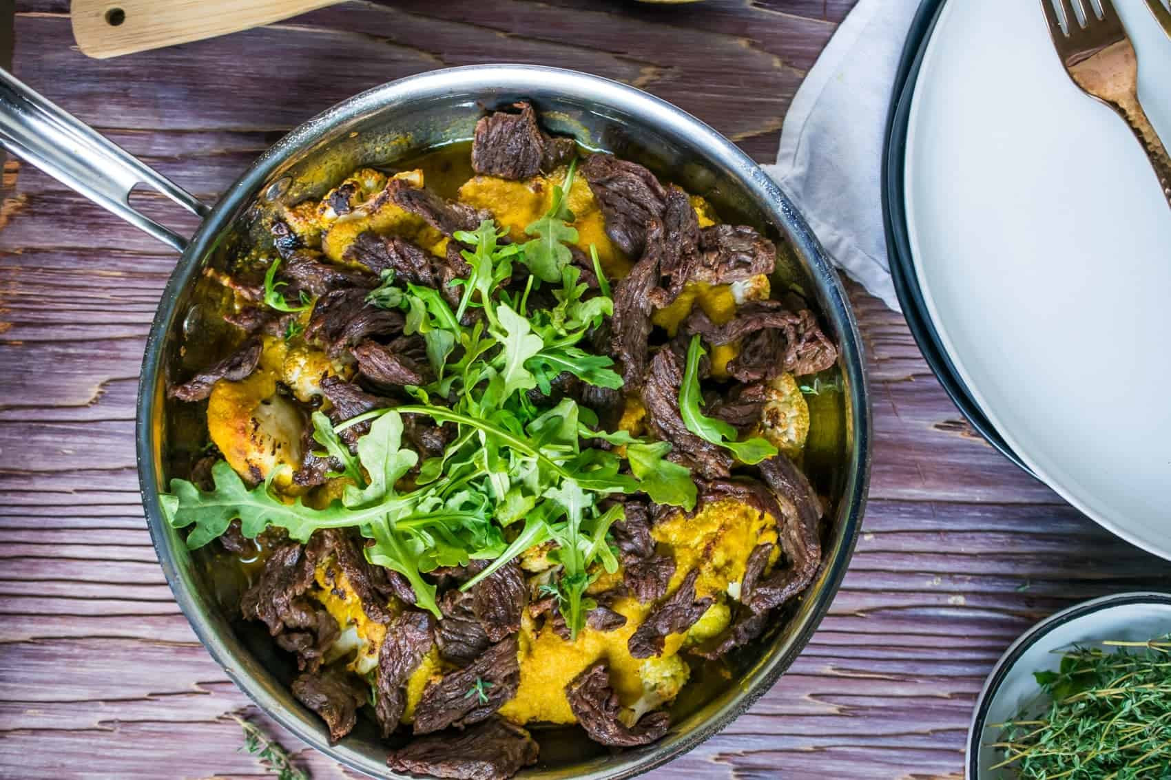 cheesy cauliflower and crispy steak casserole dairy free keto paleo whole30 Dairy Free Keto Casserole
Dairy Free Keto Steak and Cauliflower Casserole Whole30