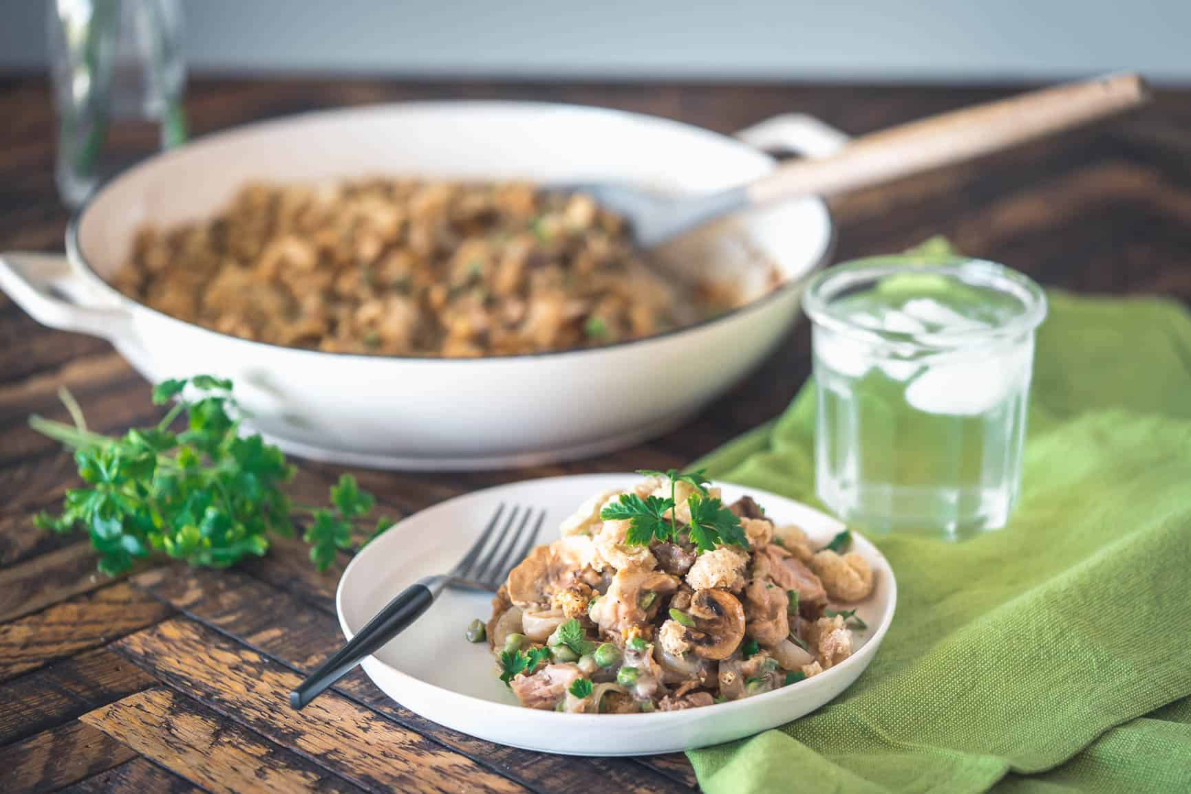 Dairy Free Keto Casserole
 Keto Dairy Free Tuna Noodle Casserole from your Pantry