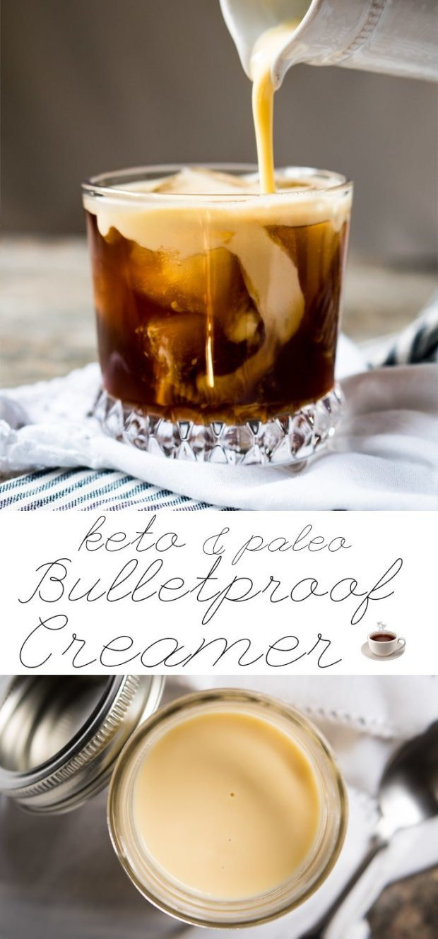 Dairy Free Keto Coffee Creamer
 Homemade Paleo & Keto Bulletproof Coffee Creamer