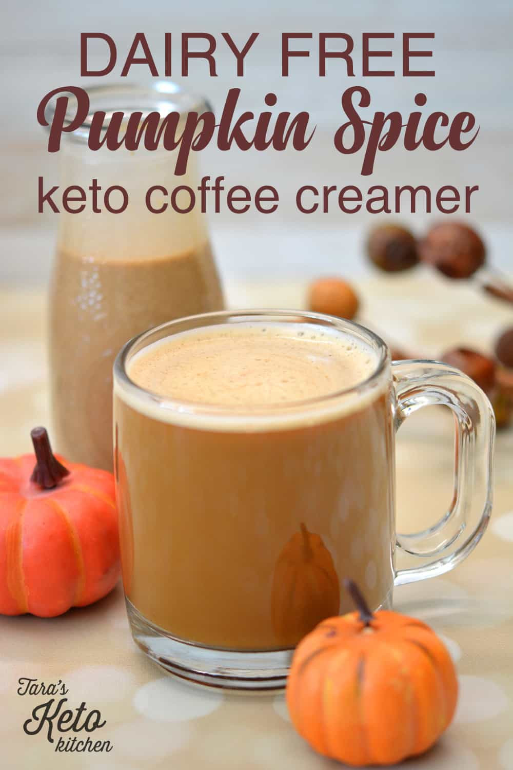 Dairy Free Keto Coffee Creamer
 Dairy Free Pumpkin Spice Keto Coffee Creamer Tara s Keto