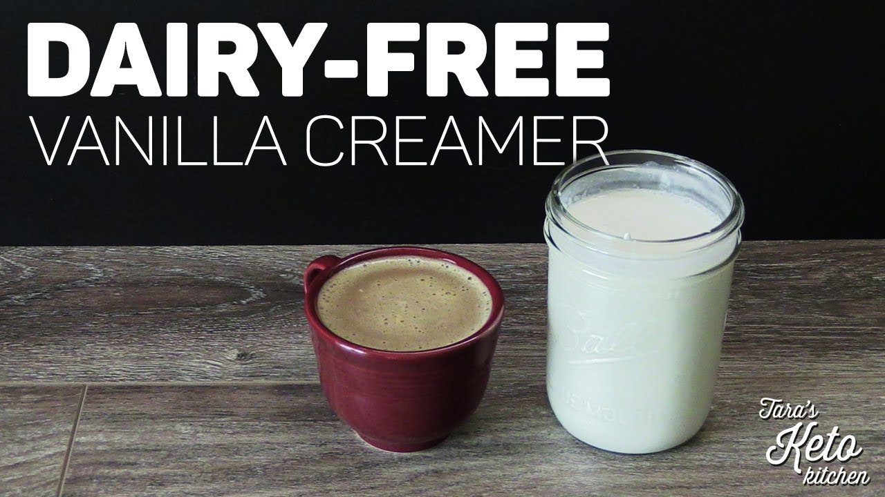 Dairy Free Keto Coffee Creamer
 Dairy Free Keto Vanilla Coffee Creamer 1 carb from Tara
