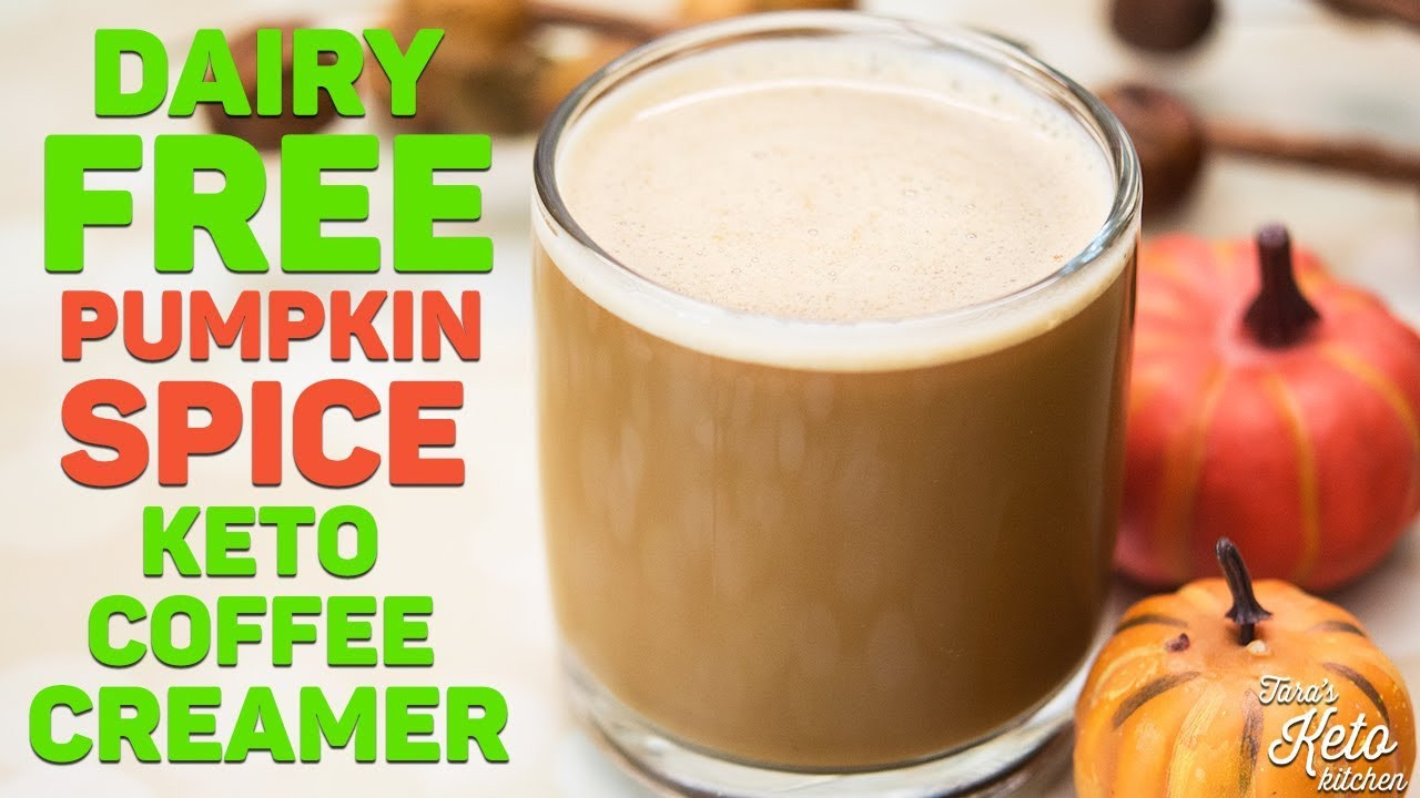 Dairy Free Keto Coffee Creamer
 Dairy Free Keto Pumpkin Spice Coffee Creamer