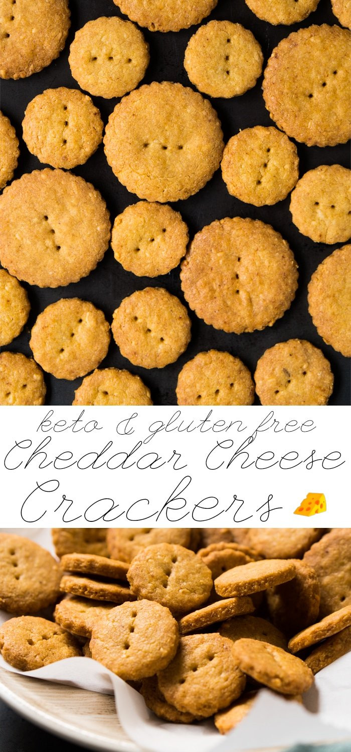 Dairy Free Keto Crackers
 Gluten Free & Keto Cheddar Cheese Crackers 🧀 Nice N Crisp