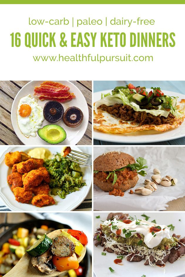 Dairy Free Keto Dinner Easy Recipes
 16 Quick and Easy Keto Dinners