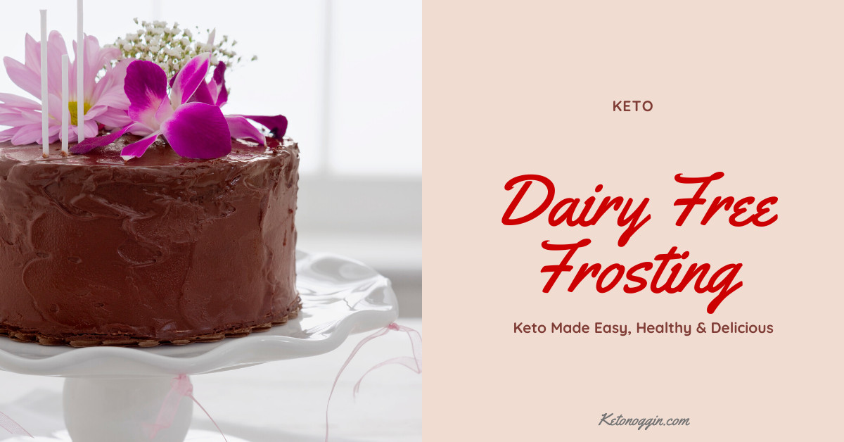 Dairy Free Keto Frosting
 Dairy Free Keto Frosting Dark Chocolate
