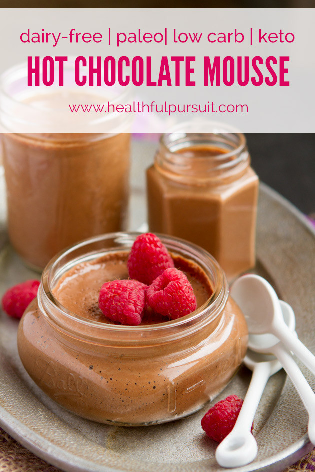 Dairy Free Keto Mousse
 Keto Dairy free Hot Chocolate Mousse