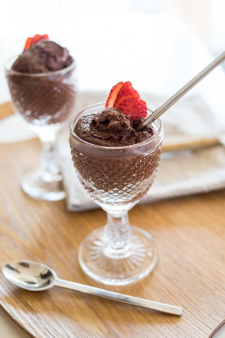 Dairy Free Keto Mousse
 Thick and Creamy Keto Chocolate Mousse [Dairy Free Paleo
